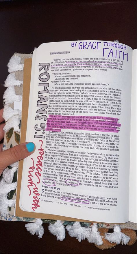 Romans Chapter 1 Study, Romans 4 Bible Journaling, Bible Journaling Romans, Romans 4:16-17, Romans 15 5, Romans Bible, Romans 4, The Book Of Romans, Romans 4:20-21