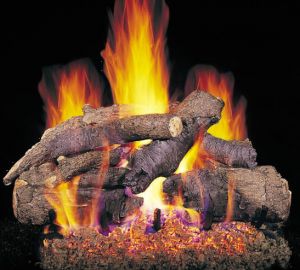 Charred American Oak gas logs Gas Log Burner, Vented Gas Fireplace, Gas Log Sets, Fireplace Logs, Free Gas, Oak Logs, Traditional Fireplace, Wood Sample, Gas Logs