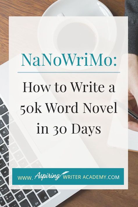 November is National Novel Writing Month, a time when thousands of writers around the world will attempt to write a 50,000-word novel in 30 days. You can sign up for the free challenge at https://nanowrimo.org/ and use their digital graphs and charts to track your progress and keep you accountable each day. But how can you write a novel so quickly? In our post, NaNoWriMo: How to Write a 50k Word Novel in 30 Days, we give you a list of helpful tips to keep you on target and finish a winner! Graphs And Charts, Write A Novel, National Novel Writing Month, Writing Fiction, Out To Lunch, Writing Career, Writing Advice, Fiction Writing, Character Building