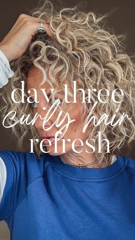 Curling tips… . Walking you through curling your hair, tips on how to get the most volume and to use your curling iron different way.… | Instagram Kelly Pollitt, Curly Hair Refresh, Curling Iron Short Hair, Wild Tribe Style, 3 Curly Hair, Curl Refresh, Dreamy Hairstyles, Wild Tribe, Curling Your Hair