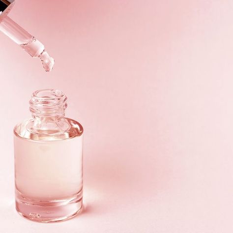 Serum and dropper on a pink background close-up, natural cosmetics concept Niacinamide Benefits, Alcohol Free Toner, Acne Spots, Fade Dark Spots, Alpha Hydroxy Acid, Hydrating Serum, Cosmetic Skin Care, Cosmetic Packaging, Moisturizing Lotions