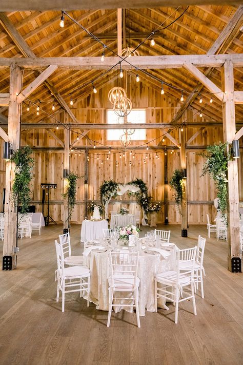 This rustic elegant wedding at Lindley Farmstead at Chatham Hills in Indianapolis was the perfect wedding celebration! This reception decor was full of stunning linens and greenery! Indiana Wedding Venues, Airy Wedding Photography, Early Spring Wedding, Wedding Photography Film, Light And Airy Wedding, Rustic Elegant Wedding, Hills Wedding, Airy Wedding, Bridesmaid Getting Ready