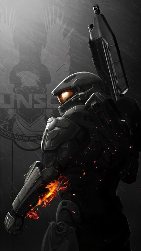 Halo Spartan Wallpaper, Odst Halo, Halo Backgrounds, John 117, Halo Video Game, Halo Spartan, Madara Wallpaper, Halo Art, Halo Master Chief