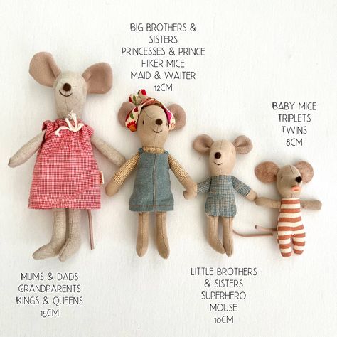 A super helpful guide to starting your Maileg collection – Peppa Penny Maileg Doll House, Maileg Rabbits, Maileg Dolls, Wooden Cradle, Baby Clothes Patterns Sewing, Maileg Mouse, Diy Doll Miniatures, Doll House Crafts, Doll Diy Crafts