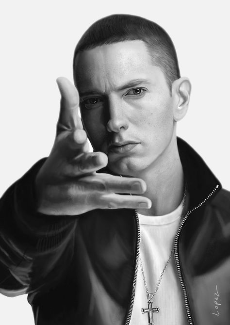 Eminem Pictures Of Eminem, Eminem Black And White, Eminem Portrait, Black And White Widget, La Dodgers Logo, Celebrity Photography, Bear Drawing, Drawing Wallpaper, Glee Cast