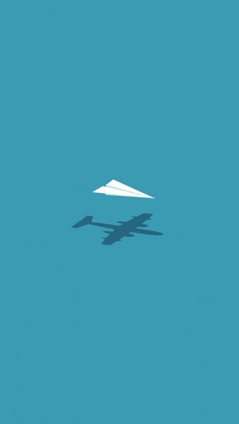 Illustration Art Hd Wallpaper, Plane Illustration Airplane, Paper Airplane Wallpaper, Airplane Illustration Art, Paper Airplane Illustration, Minimalism Wallpaper, Rollup Design, Flight Art, Airplane Illustration