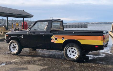 Known as the Isuzu Faster in other countries, and in Chevy LUV brochures as "The tough half-tonner", they were pretty tough little trucks. Even though we've seen a few here on Barn Finds, they don't pop up as often as import trucks from Toyota and Datsun do. The seller has this 1979 Chevrolet LUV 4x4... Project X 57 Chevy, Chevrolet Luv, Ls Swap Obs Chevy, Small Pickups, Chevy Luv, 80s Square Body Chevy, Chevy Memes, Utility Vehicles, Barn Finds