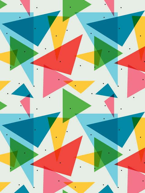 Colourful Triangle Triangle Aesthetic Art, Triangle Pattern Design, Triangle Graphic Design, Geometric Triangle Wallpaper, Triangle Illustration, Triangle Geometric Pattern, Triangle Wallpaper, Travel Doodles, Kaleidoscope Design