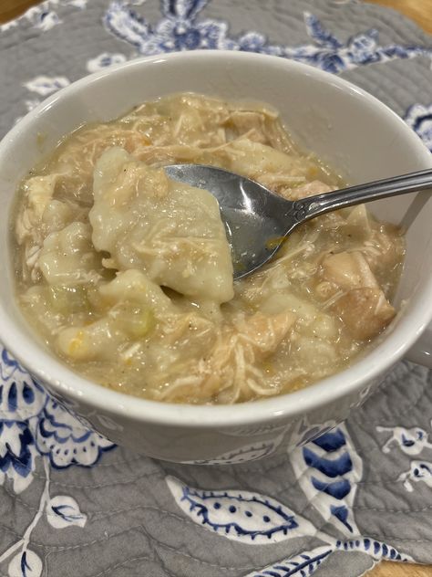 Gluten Free Chicken and Dumplings Gluten Free Chicken And Dumplings Recipe, Chicken And Dumplings Gluten Free, Gluten Free Chicken And Dumplings, Chicken And Dumplings Southern, Gluten Free Dumplings, Turkey And Dumplings, Chicken And Dumplings Recipe, Dumplings For Soup, Dumplings Recipe