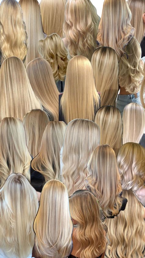 Creamy Blonde Hair With Lowlights, Vanilla Almond Blonde, Creamy Blonde Hair, Almond Blonde, Blonde Hair With Lowlights, Hair With Lowlights, Creamy Blonde, Dyed Hair Inspiration, Blonde Hair Looks