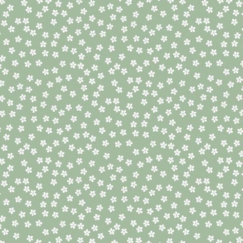 Printed Flowers, Flower Prints, Mint, Craft Supplies, Flowers, Handmade Gifts, Fabric, Tela