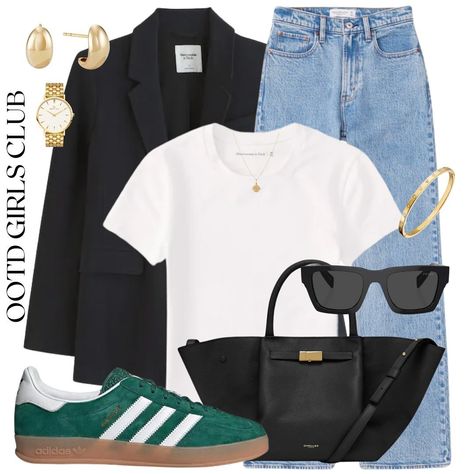 A classic Sunday look, ready for a day of shopping and lunch! 🫶🤍 . Everything linked in the link in our bio! (LTK Shop) 🥰 have a lovely one girls! . #outfit #ootd #outfitoftheday #sunday #morningmotivation #adidas #adidasgazelle #gazelles #fashion #fashionblog #girls #women #womenshealth #womensfashion #style #styleguide #styling #styleoftheday #weekend #weekendfit #london #londonlife #shopping #daydate #instafashion #fashiongram #stylist #fashionstylist Sunday Lunch Outfit Autumn, Lunch Casual Outfit, Girls Lunch Outfit, Sunday Lunch Outfit, Minimalist Spring Outfits, City Break Outfit, Lunch Outfit, Look Adidas, Look Casual Chic