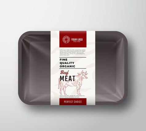 Meat Container, Packet Design, Meat Store, Meat Restaurant, Premium Meat, Meat Shop, Goat Meat, Beef Meat, Pork Meat