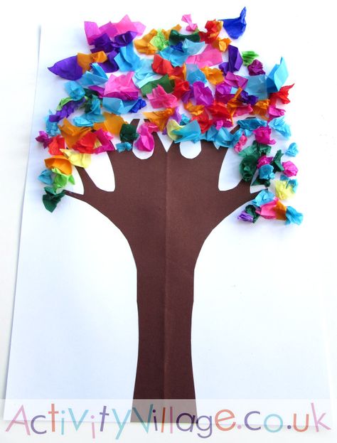 Holi Spring Tree Holi Crafts, Holi Theme, Diwali Art, Holi Gift, Holi Colors, Nursery Activities, Diy Tie, Spring Kids, Spring Crafts For Kids