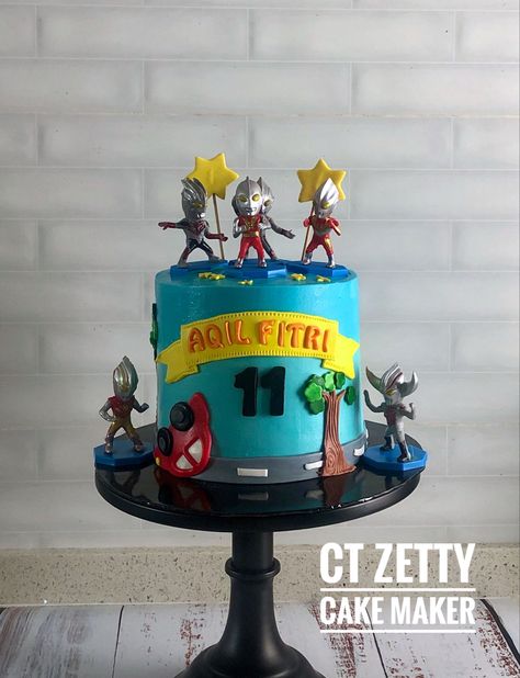 Ultraman Cake, Cake Makers, Custom Cakes, Cake, Quick Saves, Design