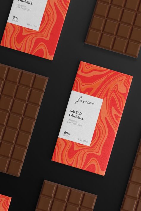 Visual Identity design and packaging for chocolate company with illustrations Packaging For Chocolate, Chocolate Branding, Wonka Chocolate, Chocolate Logo, Chocolate Packaging Design, Chocolate Photos, Chocolate Company, Chocolate Design, Chocolate Brands