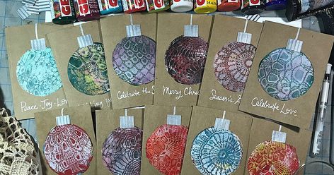 Gelli Plate Printing Christmas, Gelli Plate Christmas Card Ideas, Gelli Plate Christmas Cards, Gelli Painting, Gelli Plate Cards, Gelly Plate, Gel Plates, Christmas Papercrafts, Gel Prints