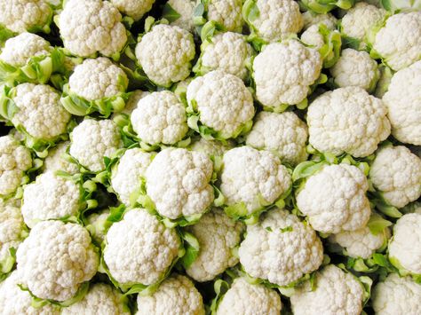 Try this creamy side from Mark Poiarkoff, executive chef at Vinegar Hill House, for an updated alternative to green bean casserole. Raw Cauliflower Salad, Health Benefits Of Cauliflower, Cauliflower Benefits, Raw Cauliflower, Cauliflower Wings, Cauliflower Salad, Nut Recipes, Inflammatory Foods, Healthy Vegetables