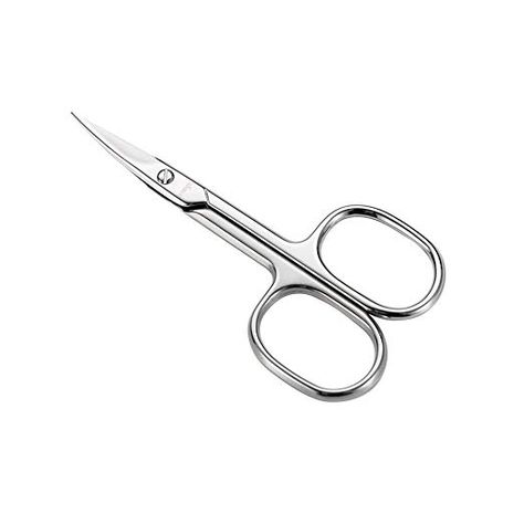 Amazon.com: LIVINGO Premium Manicure Scissors Multi-purpose Stainless Steel Cuticle Pedicure Beauty Grooming Kit for Nail, Eyebrow, Eyelash, Dry Skin Curved Blade 3.5 inch: Beauty Cuticle Scissors, Eyebrow Grooming, Curved Nails, How To Cut Nails, Pedicure At Home, Skin Care Face, Nail Scissors, Cosmetic Glitter, Body Glitter