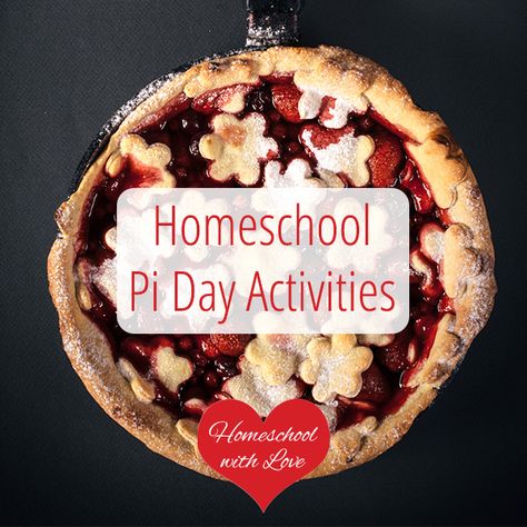 Homeschool Pi Day Activities Pi Day Activities, High School Curriculum, Christian Valentines, Pie Day, He First Loved Us, Love Your Enemies, Love Your Neighbour, Love Cover, Homeschool Math