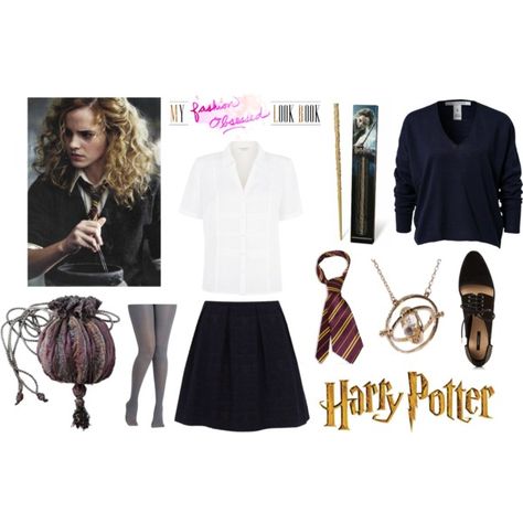 DIY Hermione Granger costume Diy Gryffindor Costume, Hermione Costume Women, Hermione Costume Diy, Hermione Granger Costume Diy, Diy Hermione Granger Costume, Hermoine Granger Costume, Harry Potter Costume Women, Hermione Granger Halloween Costume, Hermione Granger Halloween