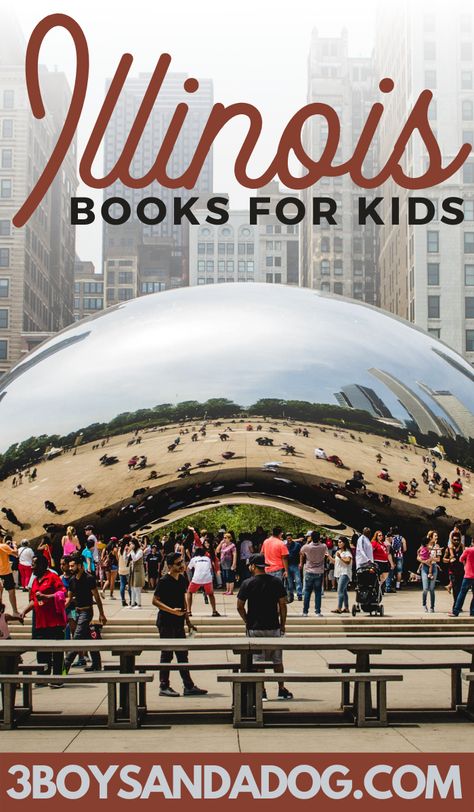 These Illinois Books for Kids will help your students really start to understand this great state. The books cover the basics, but there are also moving stories of children who live in Illinois! #illinoisbooksforkids #greatchicagofire #booksaboutchicago #3boysandadog #learnthestates Where To Eat In Chicago, Must Do In Chicago, Chicago Family Vacation, Chicago Must See, Chicago Birthday, Chicago Places To Visit, Christmas In Chicago, Chicago Ideas, Chicago Itinerary