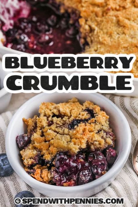 Blueberry Crumble Recipes Easy, Blueberry Crisp Without Oats, Mini Blueberry Crisp, Easy Blueberry Cobbler Crumble Topping, Gluten Free Berry Crumble, 2 Minute Blueberry Crumble, Blueberry Oatmeal Crumble, Blueberry Crumble Topping, Blueberry Cobbler With Fresh Blueberries