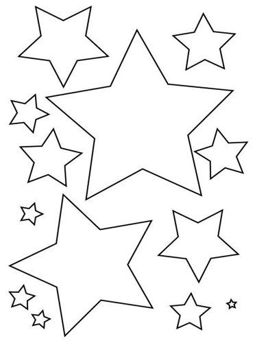 Star Template Printable, Free Stencils Printables Templates, Star Printable, Stencils Printables Templates, Stencils For Kids, Free Stencils Printables, Mural Stencil, Star Outline, Printable Star