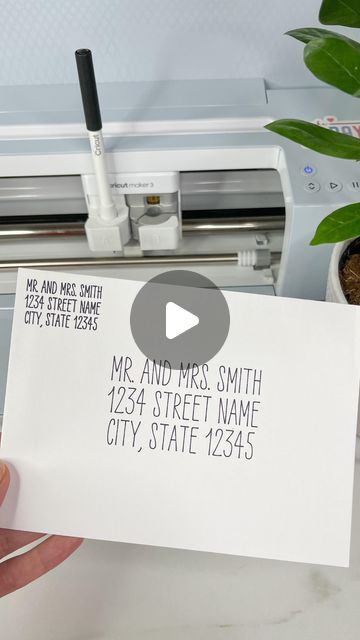 Address Envelopes With Cricut, Addressing Envelopes With Cricut, Cricut Addressing Envelopes, Cricut Envelope Addressing, Envelopes Cricut, Writing With Cricut, Cricut Pen Projects, Cricut Writing, Addressed Envelopes