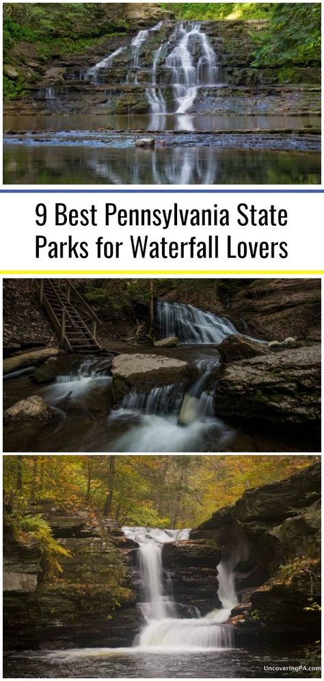 Pennsylvania Hikes, Pennsylvania Waterfalls, Food Food Recipes, Utah State Parks, Hiking Places, West Coast Trail, Waterfall Pictures, Pennsylvania Travel, Waterfall Photo