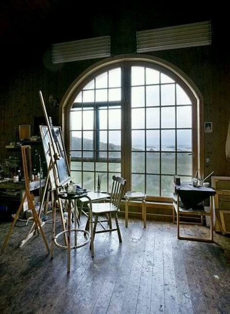 Studio | https://www.pinterest.com/a622518/studio/?lp=true Art Atelier, Art Studio Space, Decor Studio, Artistic Space, Art Studio At Home, Dream Studio, Easels, My Art Studio, Painting Studio