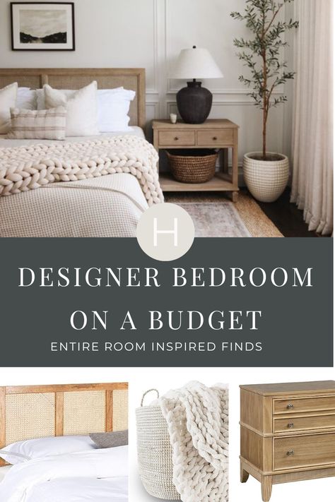 Master Bedrooms Decor Cozy Transitional, Natural Bedroom Ideas Master Suite, Neutral Bedroom King Bed, Tradional Bedroom Decor, Neutral Elegant Bedroom, Modern Traditional Interior Design Bedroom, Transitional Bedding Ideas, The Lifestyled Co Bedroom, Amazon Home Bedroom