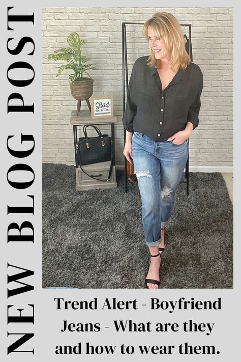 What To Wear With Boyfriend Jeans, Plus Size Boyfriend Jeans Outfit, What Is A Boyfriend, What Are Boyfriend Jeans, Styling Boyfriend Jeans, Boyfriend Jeans Winter, Plus Size Boyfriend Jeans, Repurposed Jeans, Boyfriend Jeans Outfit