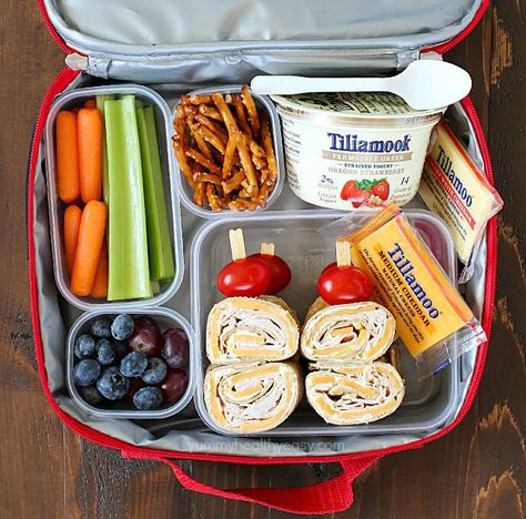 School Lunchbox Ideas, Turkey Pinwheels, School Lunch Recipes, Healthy Lunch Snacks, Meal Prep Snacks, Healthy Lunch Meal Prep, Healthy School Lunches, Easy Healthy Lunches, Healthy Lunchbox