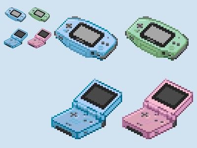 Gameboy Pixel Art, Gameboy Advance Sp, Quiet Storm, Gameboy Advance, Game Boy Advance Sp, Art Canvas, Pixel Art, Cross Stitch, Canvas Art