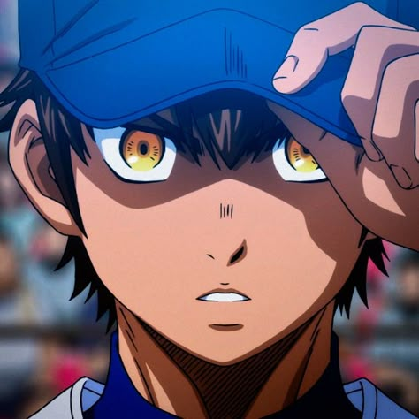 daiya no ace, eijun sawamura, eijun icon, daiya no ace icon, daiya no ace screencaps, ace of diamond, anime boy Big Eyes Anime, Eijun Sawamura, Ace No Diamond, Sawamura Eijun, Ace Of Base, Ace Of The Diamond, Anime Wallpaper 1920x1080, Diamond Icon, Daiya No Ace