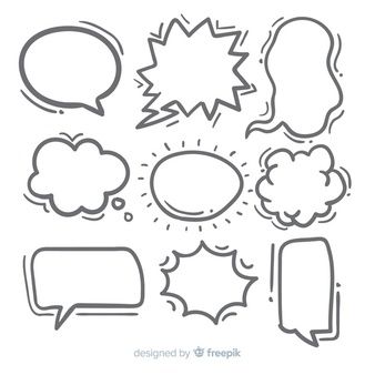 Premium Vector | Set of speech bubble doodle Bubble Text Design, Bubble Mind Map, Bubble Collection, Gacha Items, Bubble Drawing, Bubble Quotes, Word Bubble, Think Before You Speak, Doodle Frame