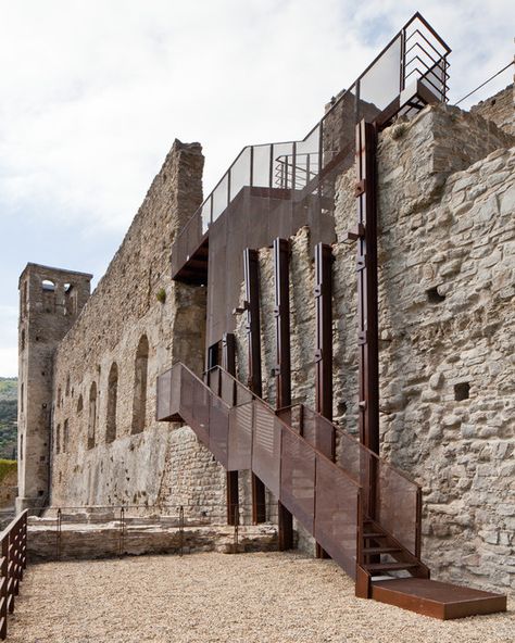 Gallery of Restoration of Castello dei Doria a Dolceacqua / LD+SR architetti - 5 Revitalization Architecture, Reconstruction Architecture, Architecture Extension, Conservation Architecture, Ruins Architecture, Architecture Renovation, Renovation Architecture, Industrial Architecture, Adaptive Reuse