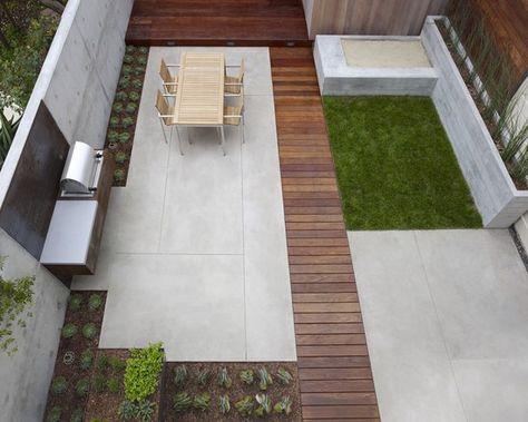 Outdoor space Landscaping Around House, Modern Patio Design, Contemporary Patio, Modern Backyard, Patio Designs, Modern Patio, Yard Design, Beautiful Backyards, Concrete Patio