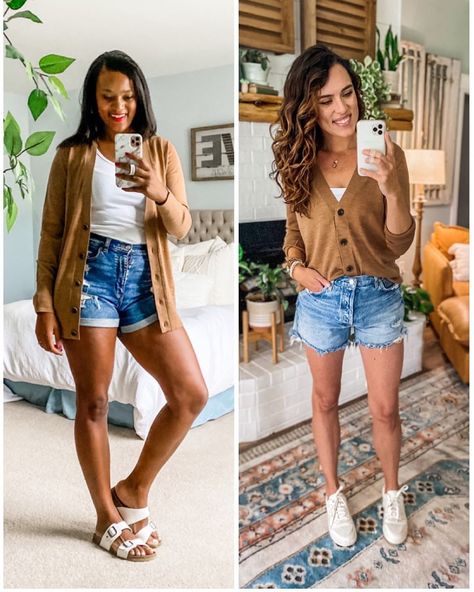 Erin | Cotton Stem (@cottonstem) posted on Instagram • Aug 12, 2020 at 1:07am UTC Cotton Stems, Capsule Wardrobe, Bermuda Shorts, Womens Shorts, Wardrobe, On Instagram, Instagram