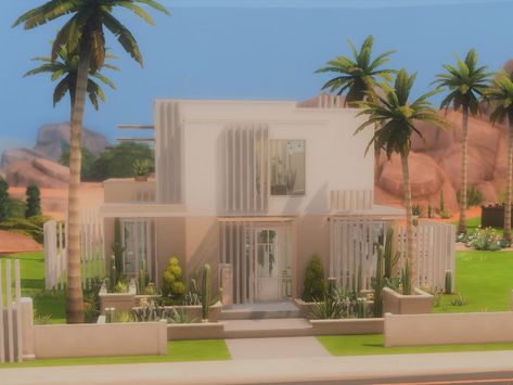 I created this modern mini mansion in the sims 4 as part of a shell challenge! Sims 4 Mini Mansion, Modern Mini Mansion, Mini Mansion, Sims 4 Builds, Sims 4 Build, The Sims 4, The Sims, Mansion, Sims 4