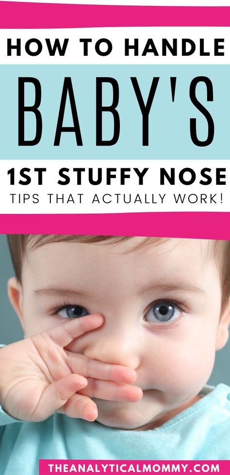 Clogged Nose Remedy, Toddler Runny Nose, Baby Runny Nose, How To Unblock Nose, Nasal Congestion Remedies, Baby Nasal Congestion, Stuffy Nose Relief, Congested Baby, Baby Stuffy Nose