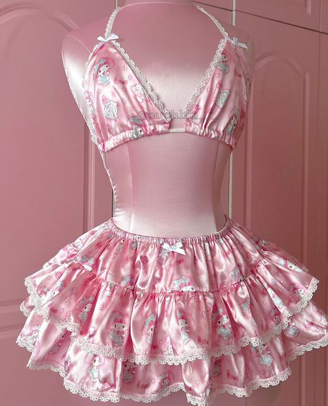 My melody satin bra top and skirt set 🎀 @smolforestfae Size xs-4xl 🌎 ships worldwide 💕 original design by us Tag us for chance to be featured ☺️ shop link in bio always buy from our link in bio, too many scam website pretending to be us lately 🚨 hello kitty outfits aesthetic goth hello kitty outfits hello kitty girl outfits hello kitty aesthetic hello kitty outfits y2k hello kitty y2k hello kitty outfits ideas hello kitty outfits inspo hello kitty corset Ouchhh store #hellokittybra #he... Wedding Dress Hello Kitty, Y2k Hello Kitty Outfits, Hello Kitty Outfit Aesthetic, Hello Kitty Corset, Ouchhh Store, Hello Kitty Outfits, Hello Kitty Girl, Kitty Aesthetic, Kitty Girl