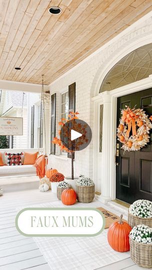 Faux Mums, Fall Must Haves, Diy Fall Wreath, Fall Porch, Fall Diy, Sell Out, Back In Stock, Home Hacks, Autumn Fall