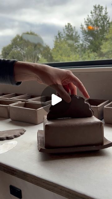 bridget bodenham on Instagram: "Fingers crossed for butter dish success!! Hard to achieve squared edges in my process…. And high firing! Stay tuned 🧈" Ceramic Butter Dish Template, Ceramics Butter Dish, Butter Dish Pottery, Ceramic Butter Dish, Fingers Crossed, Crossed Fingers, July 28, Butter Dish, Stay Tuned