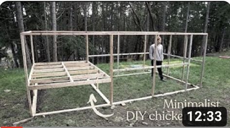 Trampoline Chicken Coop, Moveable Chicken Coop, Chicken Coop Build, Chicken Coop Designs Diy, Mobile Chicken Coop, Farm Journal, Walk In Chicken Coop, Diy Chicken Coop Plans, Chicken Farming