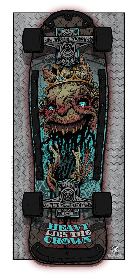 1000STYLES!: Jeral Tidwell/Landyachtz Longboards Skateboard Art Project Landyachtz Longboards, Longboards, Skateboard Art, Paint Job, Art Project, Art Projects, Skateboard, Street Art, Craft Ideas