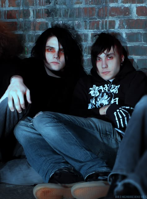 Frank And Gerard, I'm Annoying, Gerard And Frank, Frank Lero, Gee Way, I Love Mcr, Palaye Royale, Mikey Way, Romance Art