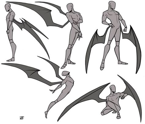 Reference Photos Drawing, Magic Concept Art, Poses Character, Graceful Poses, Magic Concept, Wings Drawing, Poses Drawing, Concept Art Drawing, Figure Drawing Reference