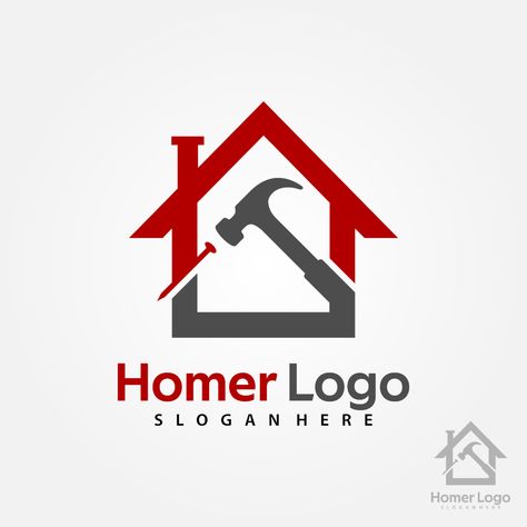 Cleaning and Maintenance Logo Design Template. Hammer logo, cleaning service and house / building cleaning Property Logo Design, Hammer Logo, Maintenance Logo, Handyman Logo, Free Business Logo, Tool Logo, Property Logo, Construction Logo Design, Store Logo